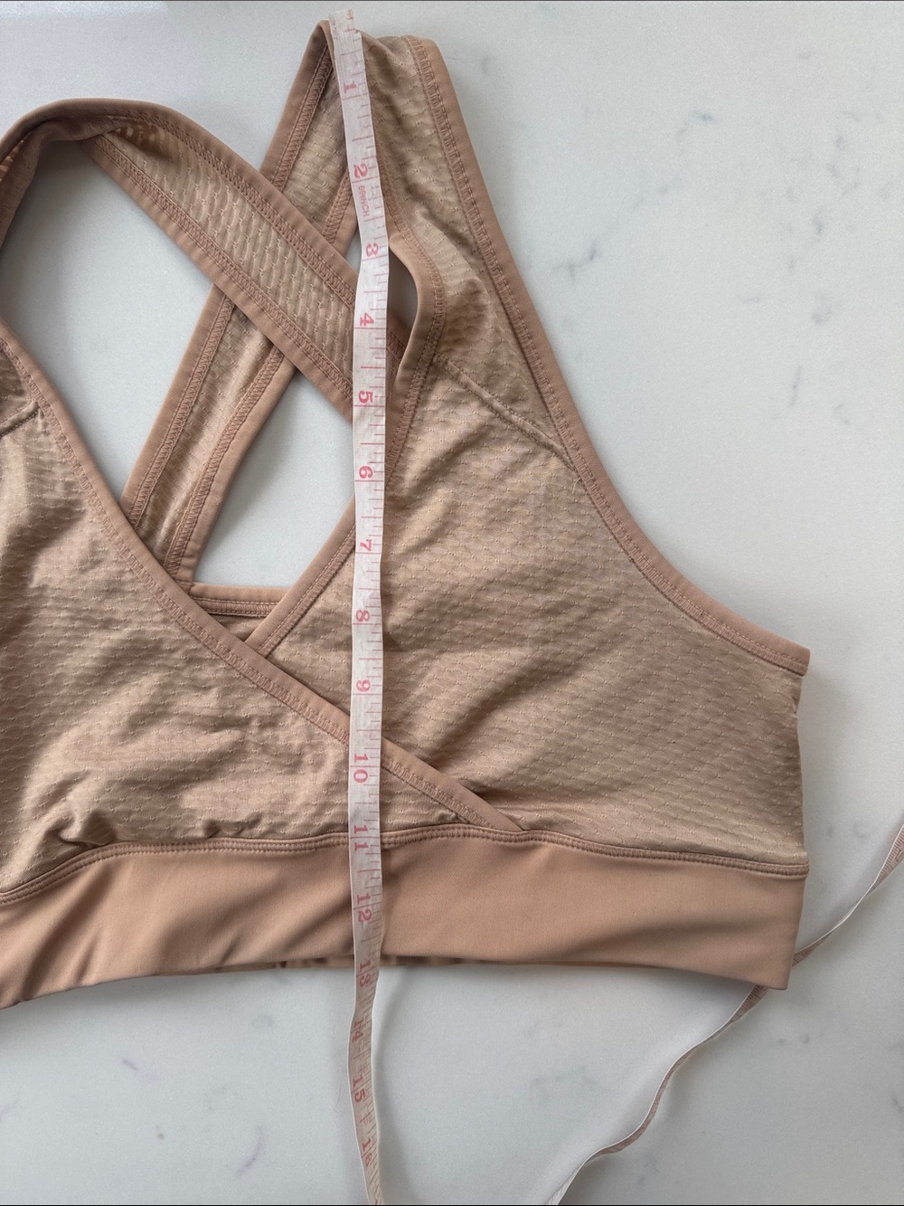ExOfficio Women's Give-N-Go Sport Mesh Bralette in Buff Women’s Medium (8/10) - Picture 9 of 11